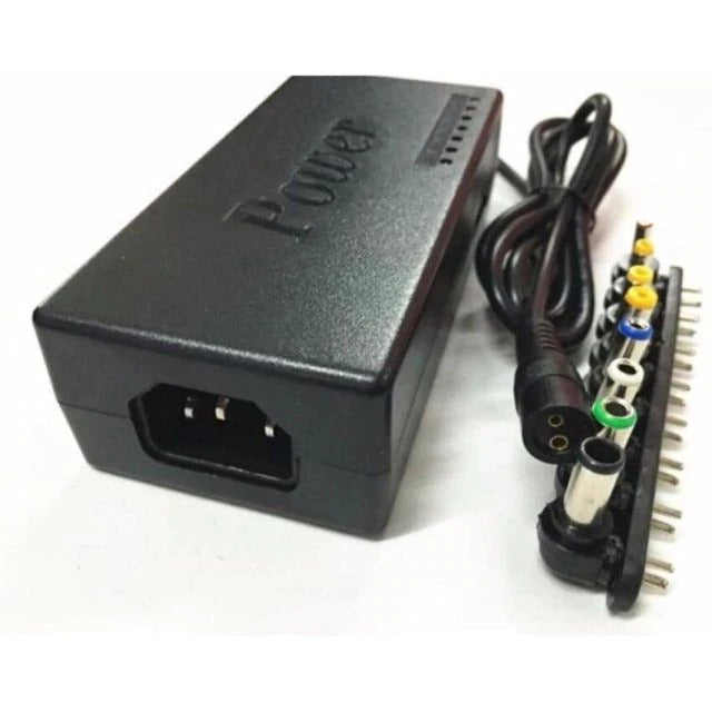 Multifunctional Laptop Power Adapter & Notebook Charger - Black | SA Plug Compatible