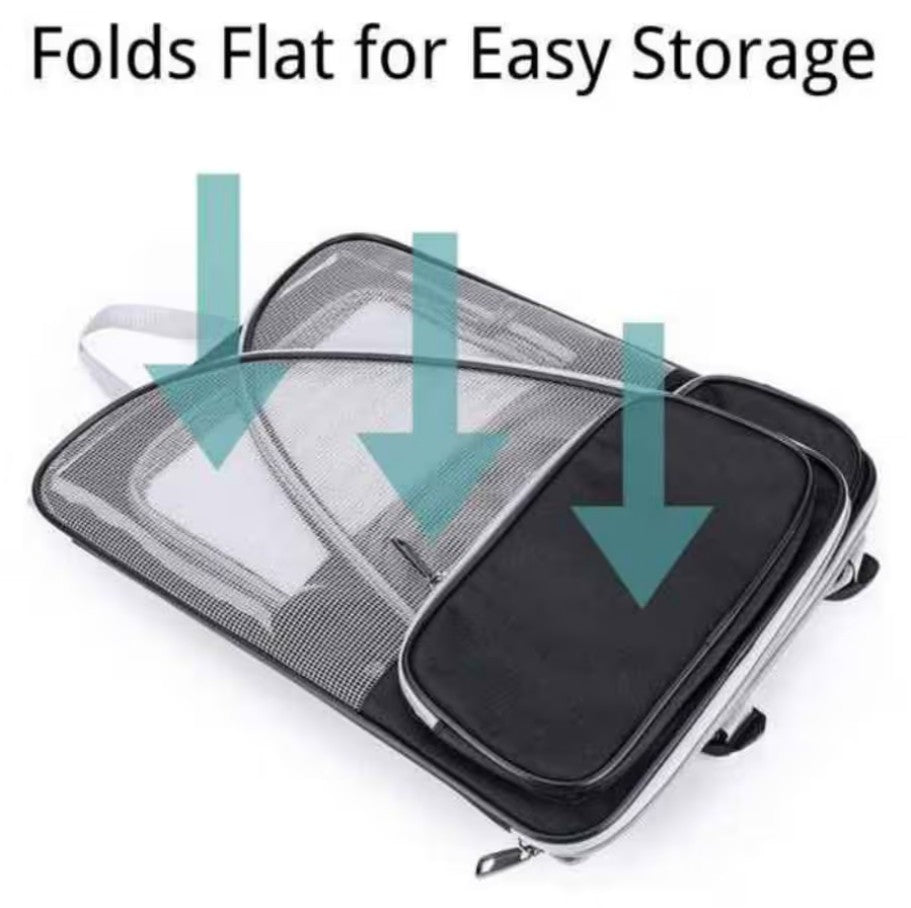 Pet Ventilated Collapsible Portable Mesh