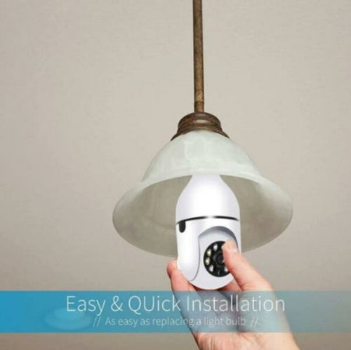 2MP E27 Bulb Security Surveillance IP Camera - Vorteks