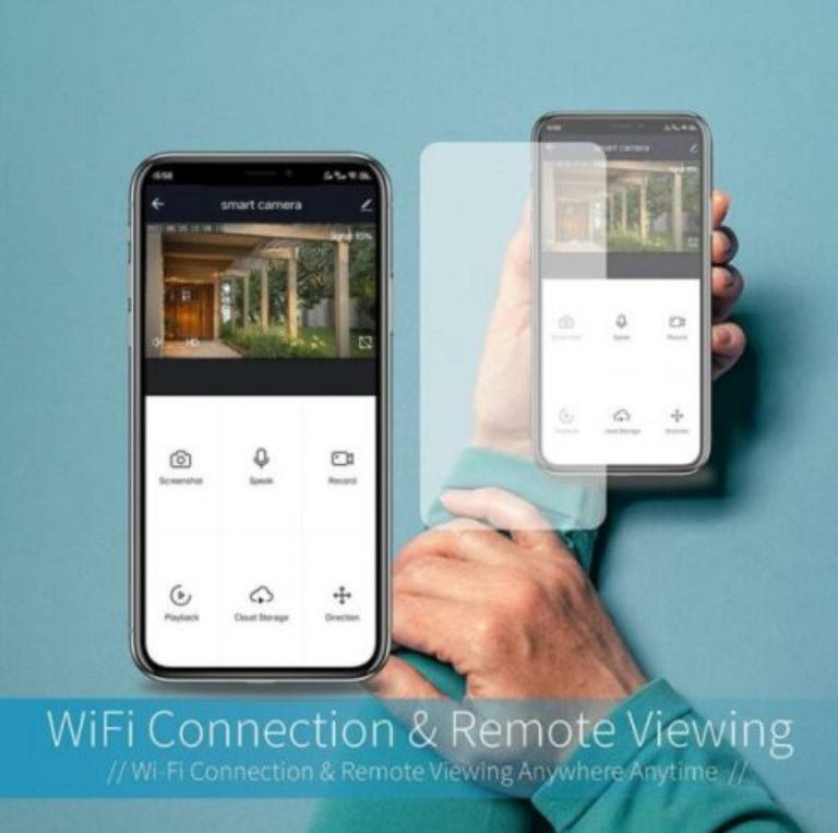2MP E27 Bulb Security Surveillance IP Camera - Vorteks