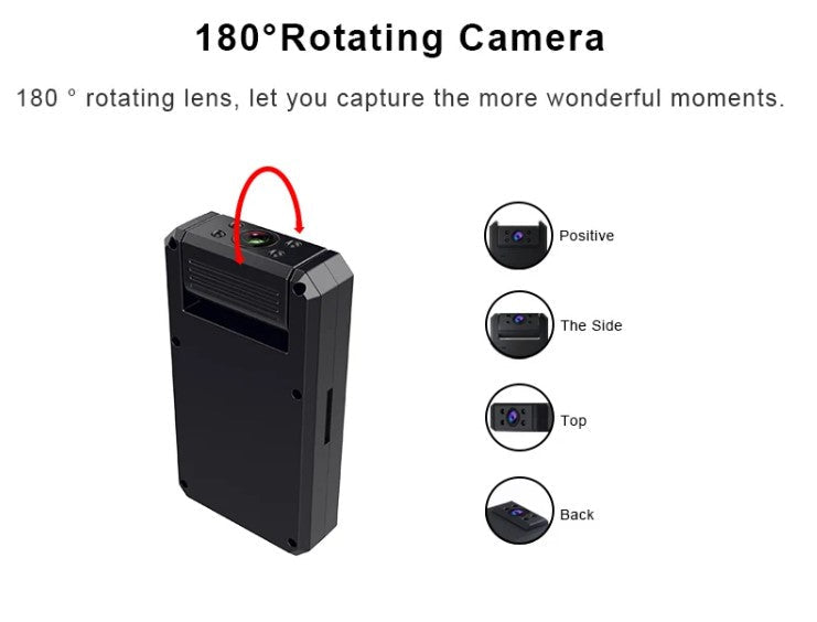 4K Mini Camera Wireless Camcorder - Vorteks