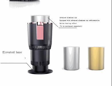 Car mounted cold and hot cup - Vorteks