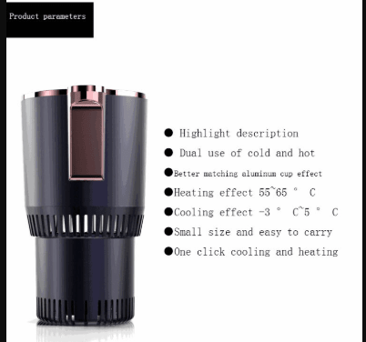 Car mounted cold and hot cup - Vorteks