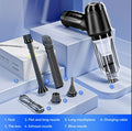 Car Mounted Mini Wireless Vacuum Cleaner for Both Dry And Wet Use, High-Power Portable High Suction - Black - Vorteks