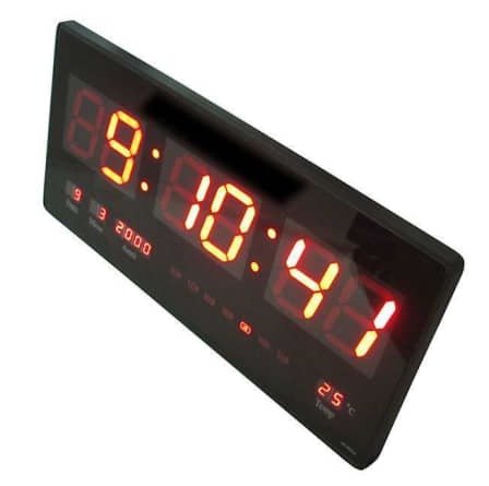 Large Display Digital LED Clock | Bold Digits | Home & Office | South Africa - Vorteks