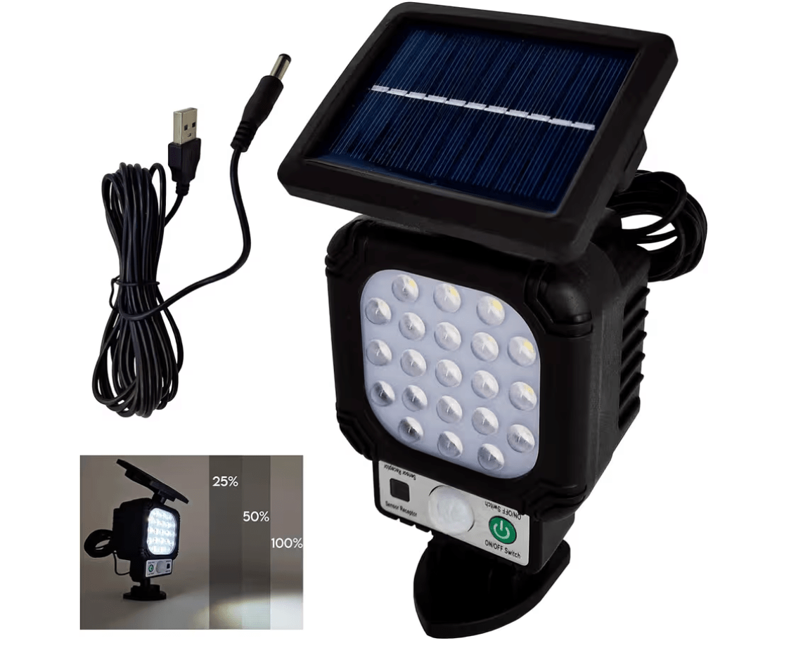 LED Solar Wall Light - Vorteks