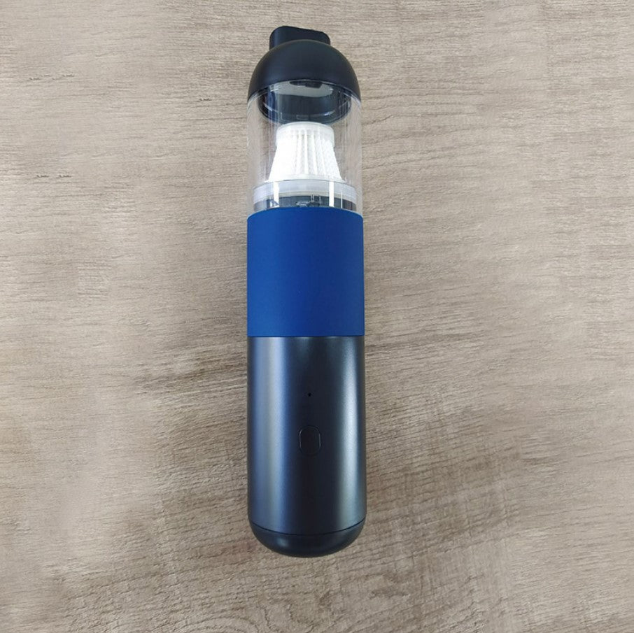 New Handheld Household Car Vacuum Cleaner Small Mini 2-in-1 Portable Wireless High Power Vacuum Cleaner - Blue - Vorteks