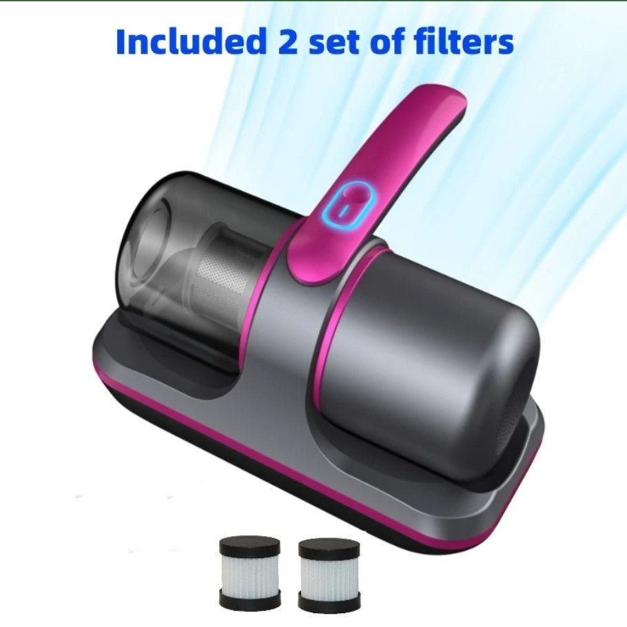 Ultraviolet Mite Removal Instrument Vacuum Cleaner Cordless Handheld Vacuum For Mattress Sofa Bed Home Detachable Filter - Vorteks