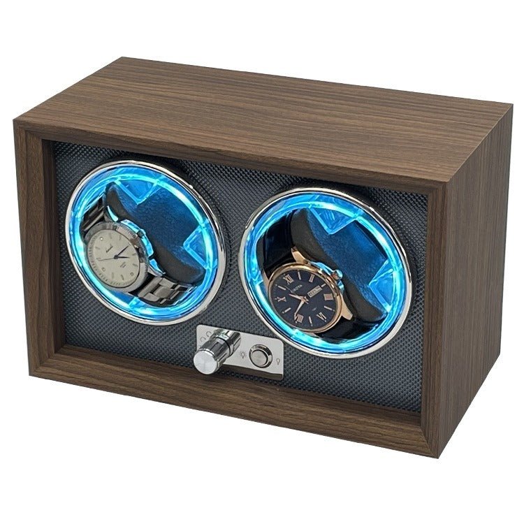 Watch Winder Box Automatic Usb Power Luxury Wooden Watch Box Suitable For Mechanical Watches Quiet Rotate Electric Motor Boxes - Vorteks